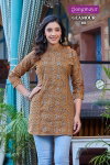 Glamour By Rangmaya Printed Cotton Ladies Top Wholesale Market In Surat
